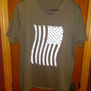 NWOT SHEIN American Flag Tee